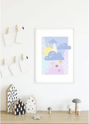 Produktbild von Poster Winnie the Pooh Clouds 30x40 cm