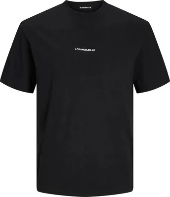 Image de Jack & Jones Aruba Landse T-shirt manches courtes Noir L Hommes Noir L