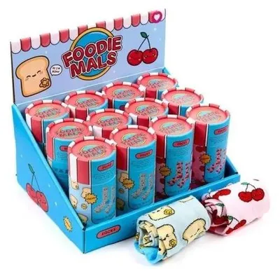 Image de Chaussettes en tube Foodiemals MIX - Puckator