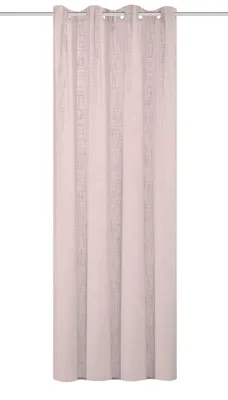 Produktbild von 800530 Ösen Fertigschal SOFTY halbtransparent, Leinenstruktur