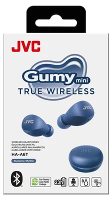 Produktbild von JVC HA-A6T, True Wireless Stereo (TWS), 20 - 20000 Hz, Anrufe/Musik, 7,6 g, Kopfhörer, Blau