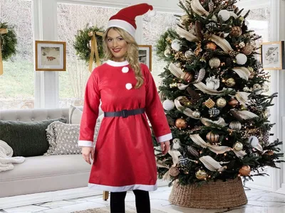 Produktbild von Verk 26072 Weihnachtsmannkostüm - Damen