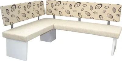 Produktbild von Eckbank Schenkel wechselbar 140x180 cm Weiß/Beige