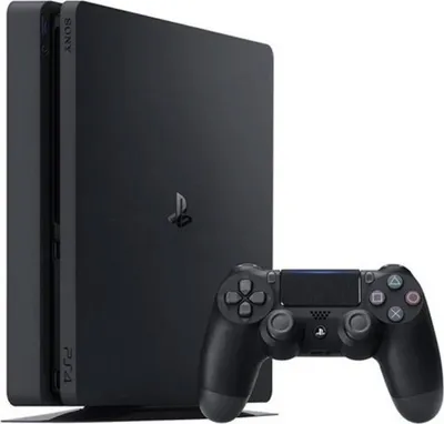 Produktbild von Sony PlayStation 4 Slim 500GB, PlayStation 4, Schwarz, 8192 MB, GDDR5, AMD Jaguar, AMD Radeon