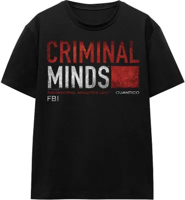 Produktbild von Criminal Minds - T-Shirt für Herren/Damen Uni TV15568 (L) (Schwarz)