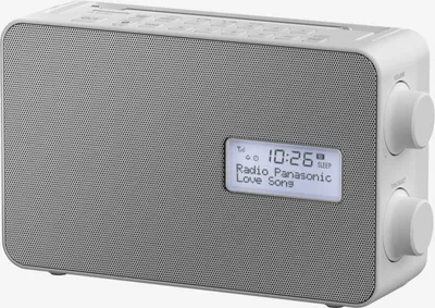 Produktbild von PANASONIC RF-D30BTEG-W ws Digitalradio UKW,DAB+,Bluetooth,AUX,Display,IPX4