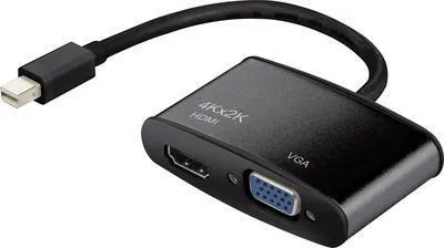 Produktbild von renkforce Mini-DisplayPort zu HDMI + VGA Adapter