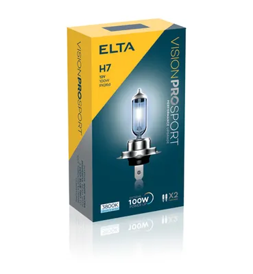Zdjęcie produktu dla H7 12V 100W Vision PRO SPORT BOX 2szt.