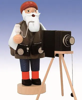 Produktbild von KWO Räuchermännchen Die Bärtigen, Typ:Fotograf 19 cm