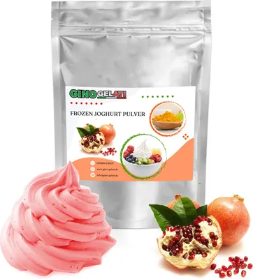 Immagine prodotto di Yogurt gelato alla melagrana in polvere 333 g