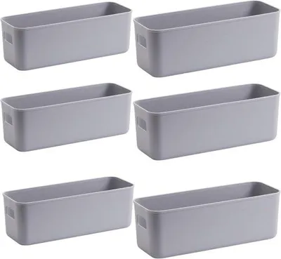 Produktbild von Famanu Aufbewahrungskorb mit Griffen - 28 x 10 x 11 cm, Organizer für Küche und Bad