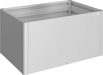 Obrázek produktu pro Vyvýšený záhon Biohort 1,5x1 plechový 152 x 102 x 77 cm stříbrný metalický
