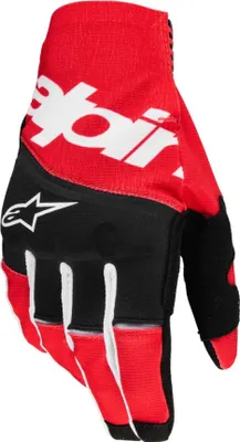 Image de Gants TECHSTAR, ALPINESTARS (noir/rouge, taille 2XL)