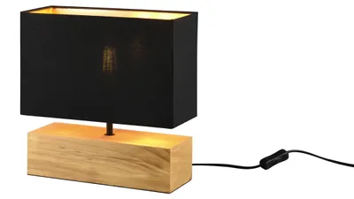 Produktbild von Reality Woody Tischleuchte E27 Naturbelassen R50181080