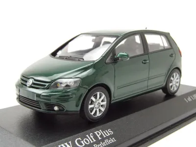Produktbild von VW Golf Plus 2004 grün metallic Modellauto 1:43 Minichamps