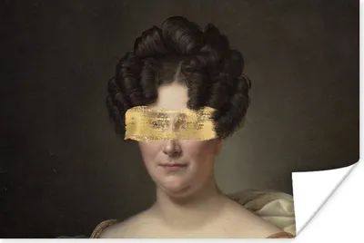 Produktbild von MuchoWow® Poster Johanna Henriëtte Engelen - Dubois Drahonet - Gemälde 120x80 cm - Bilder