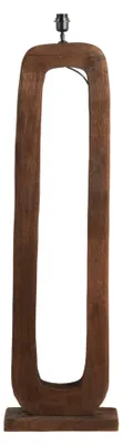Image de Light & Living - lampadaire - Kelafo - marron - bois - luminaire individuel - E27 - 8215964