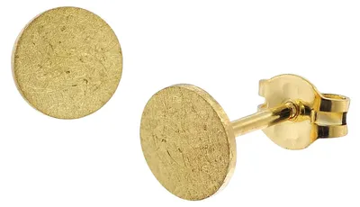 Produktbild von trendor Damen-Ohrringe 333 / 8K Gold Ohrstecker ⌀ 6 mm 51030