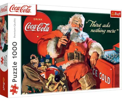 Immagine prodotto di PUZZLE TREFL 1000 Regali di Coca-Cola da Babbo Natale 10921