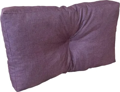 Produktbild von Pillows24 - Palettenkissen wasser- und UV-beständig - Seitenkissen | Polster für Europaletten 120x80 - Palettenmöbel - Outdoor/Indoor, Pflaume