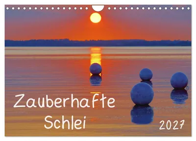 Produktbild von Zauberhafte Schlei (Wandkalender 2027 DIN A4 quer), CALVENDO Monatskalender