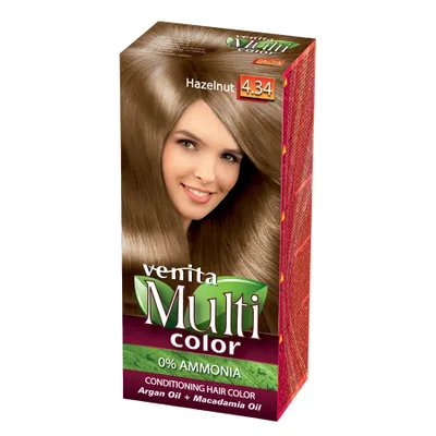 Produktbild von VENITA MULTI COLOR Haarfärbemittel 4.34 Haselnuss