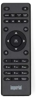 Produktbild von Imperial S004876 Universal-tv-fernbedienung    One Size