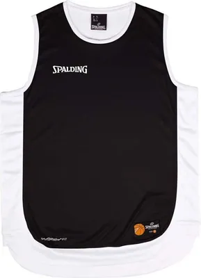 Produktbild von Spalding Hustle Basketballtrikot Herren - Schwarz / Weiß