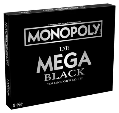 Productafbeelding van Mega Black Edition - Familiespel - Voor 2-6 spelers - Vanaf 8 jaar