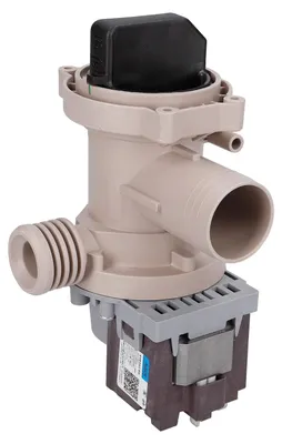 Produktbild von easyPART passend für 49124594 CANDY/ HOOVER Ablaufpumpe mit Pumpenkof und Sieb 0024000406C Haier für Waschmaschine