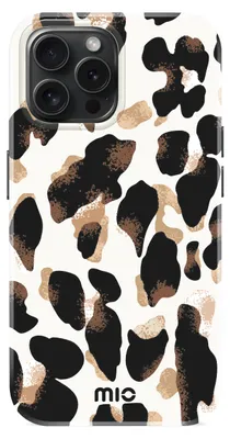 Immagine prodotto di Custodia rigida MagSafe per iPhone 15 Pro di MIO - Motivo leopardo