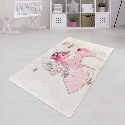 Produktbild von Bosdela Kinder- und Babyteppiche – Vielfältige Designvariationen für jeden Spielraum 100x160 cmLittle Princess