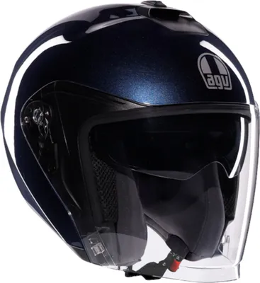 Image de Casque jet AGV Irides Mono, bleu, L (59/60)