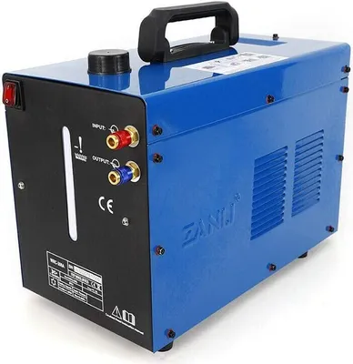 Obrázek produktu pro 8L Svařovací vodní chladicí stroj 220V 370W Svařovací chladicí vodní nádrž Páječka Vodní chladič Argonový svařovací stroj 456 × 253 × 328 mm Vodní chlazení Modrá