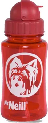 Produktbild von McNeill Zubehör Trinkflasche 2016 Rot 350ml (mit integriertem Strohhalm)