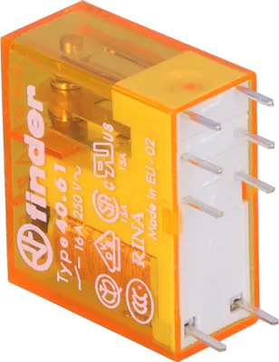 Produktbild von FINDER Steck-/Printrelais, 40.61.8.024.0000