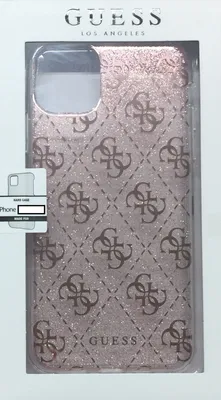 Produktbild von Guess 4G Glitter - Hülle für iPhone 11 Pro (Rosa)