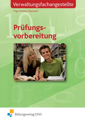 Produktbild von Prüfungsvorbereitung für Verwaltungsfachangestellte. Aufgabenband