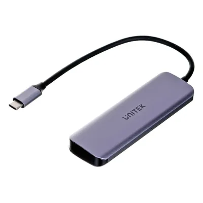 Zdjęcie produktu dla UNITEK P5+, USB 3.2 Gen 1 (3.1 Gen 1) Type-A, 5000 Mbit/s, Szary, Aluminium, 10 W, 0,205 m