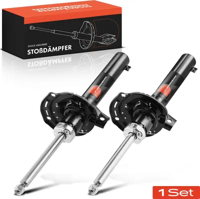 Immagine prodotto di Frankberg 2x ammortizzatore asse anteriore per VW Golf Audi A3 Skoda Octavia Seat Leon a partire dall'anno 2012