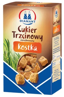 Zdjęcie produktu dla Diamant cukier trzcinowy kostka 500g