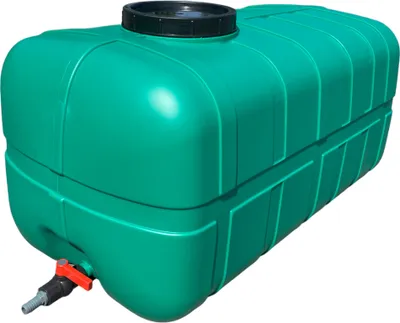 Produktbild von Wassertank Fass Frischwassertank Wasserspeichertank Behälter Container 160 Liter Grün