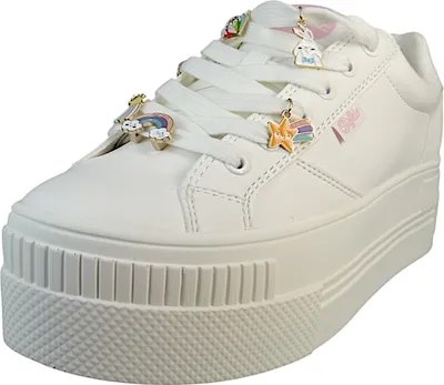 Produktbild von Buffalo Damen Low Sneaker PAIRED CHARM 2.0 Weiß Synthetik Größe: 40