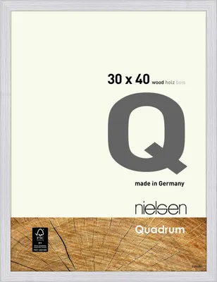 Obrázok produktu pre Nielsen drevený odnímateľný rám Quadrum 30x40 cm snehovo biely