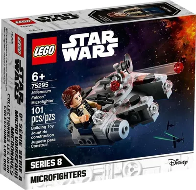 Produktbild von LEGO 75295 Star Wars Millennium Falcon Microfighter mit Han Solo Minifigur