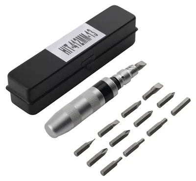Image de Jeu de douilles pour visseuse à chocs, taille 1/2 pouce, 13 pièces, en acier chromé 40CR, avec entraînement carré, compatible avec les outils électriques standard