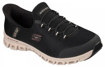 Produktbild von Skechers Glide Step Slip In Sportschuh Schwarz