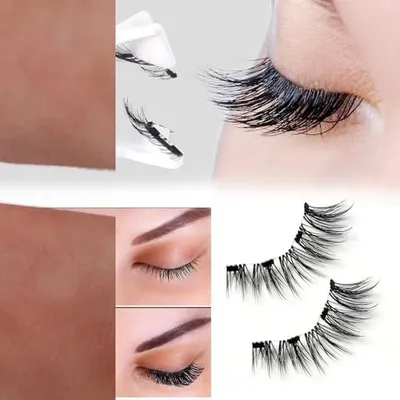 Produktbild von Wiederverwendbare magnetische und wasserdichte falsche Wimpern