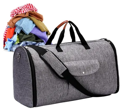 Produktbild von Umwandelbare Reisetasche für Kleidung, 2 in 1 Anzugtasche