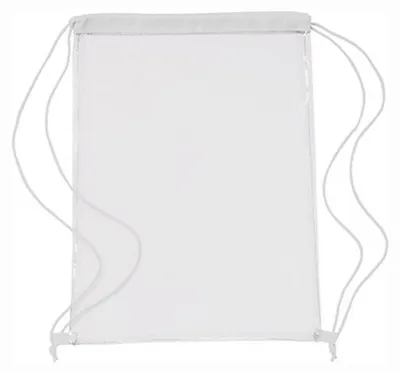Obrázek produktu pro L-merch Transparent PVC Drawstring Backpack